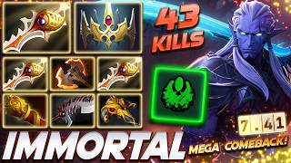 Phantom Assassin 43 Kills Mega Comeback - Dota 2 Pro Gameplay [Watch &amp; Learn]