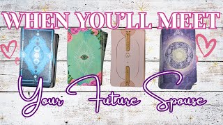 💕 Your Future Spouse: WHEN You'll Meet Them! 💖 LOVE Tarot Reading 🔮 Pick-A-Card Tarot Reading