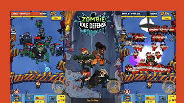 [HD] Zombie Idle Defence 11mins Gameplay
