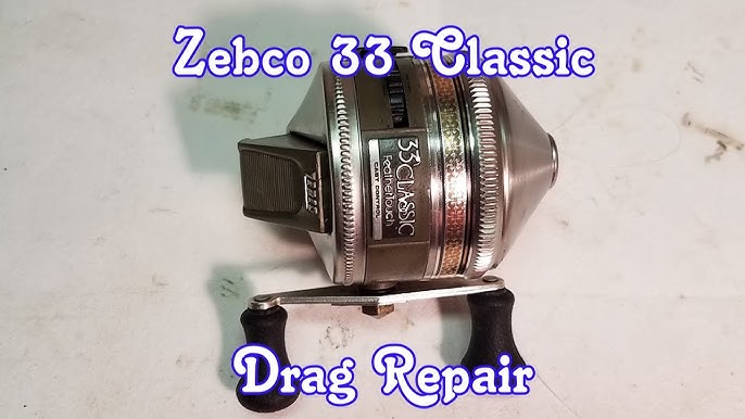 Reel Maintenance: ZEBCO 33 Spincast