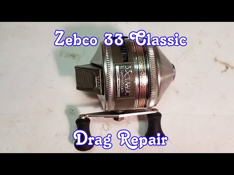 Zebco 33 Classic Feather Touch. Don't Throw That Zebco Away. Fix it! 