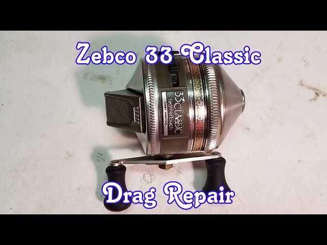 Zebco 33 Classic Feather Touch. Don't Throw That Zebco Away. Fix