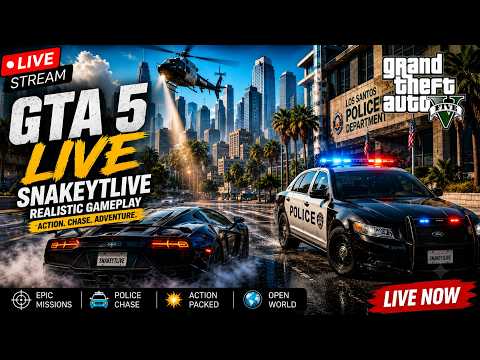 GTA 5 LIVE | 2 Unlimited Fun & Epic Gameplay | SNAKEYTLIVE |#shortslive #shortsfeed #gta5 #gtaonline