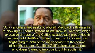 California GOP Recall Candidate Larry Elder Wanted To End Medicaid