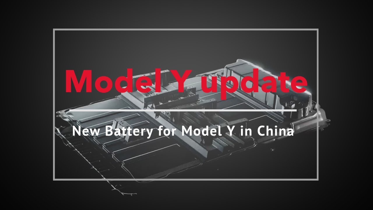 Great Tesla news, NEW BATTERY FOR MODEL Y & Battery Research - YouTube