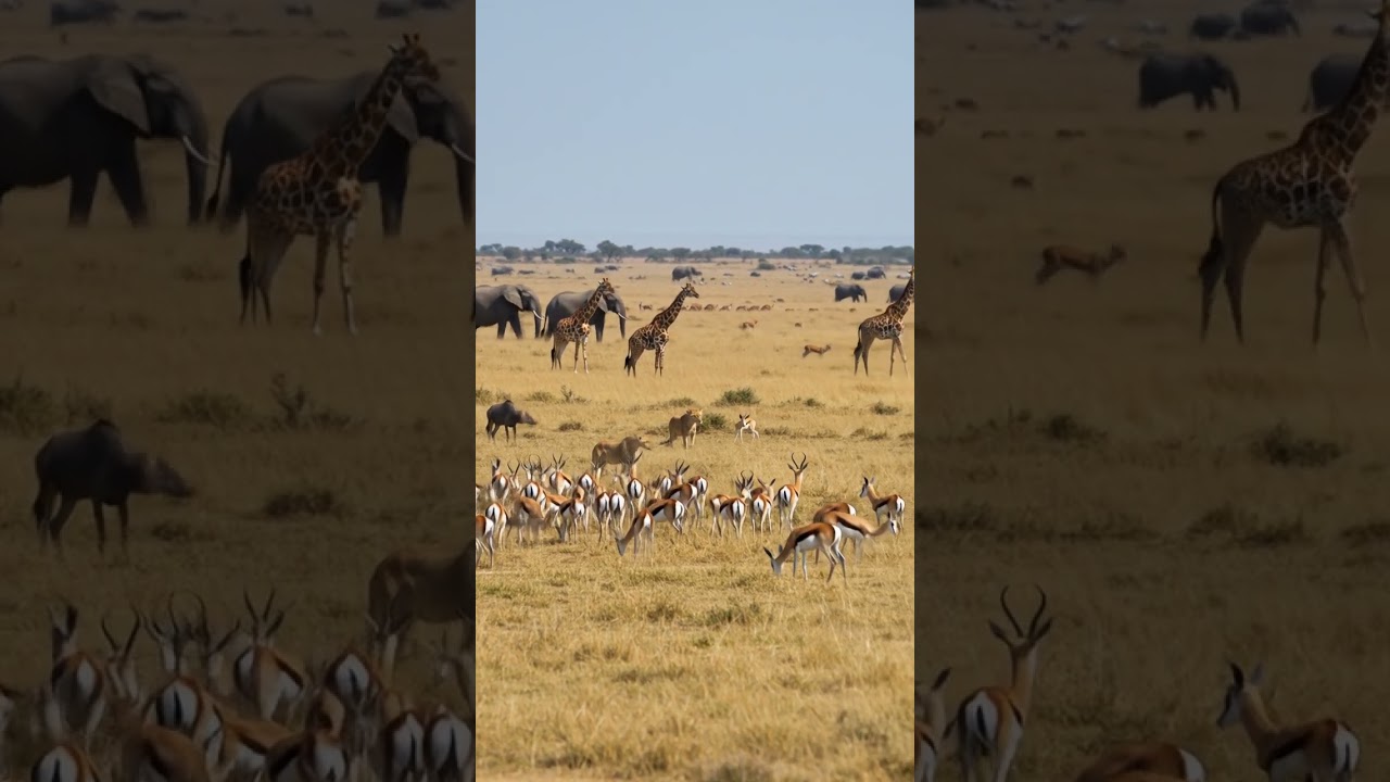 A Breathtaking Day on the Serengeti Plains! 