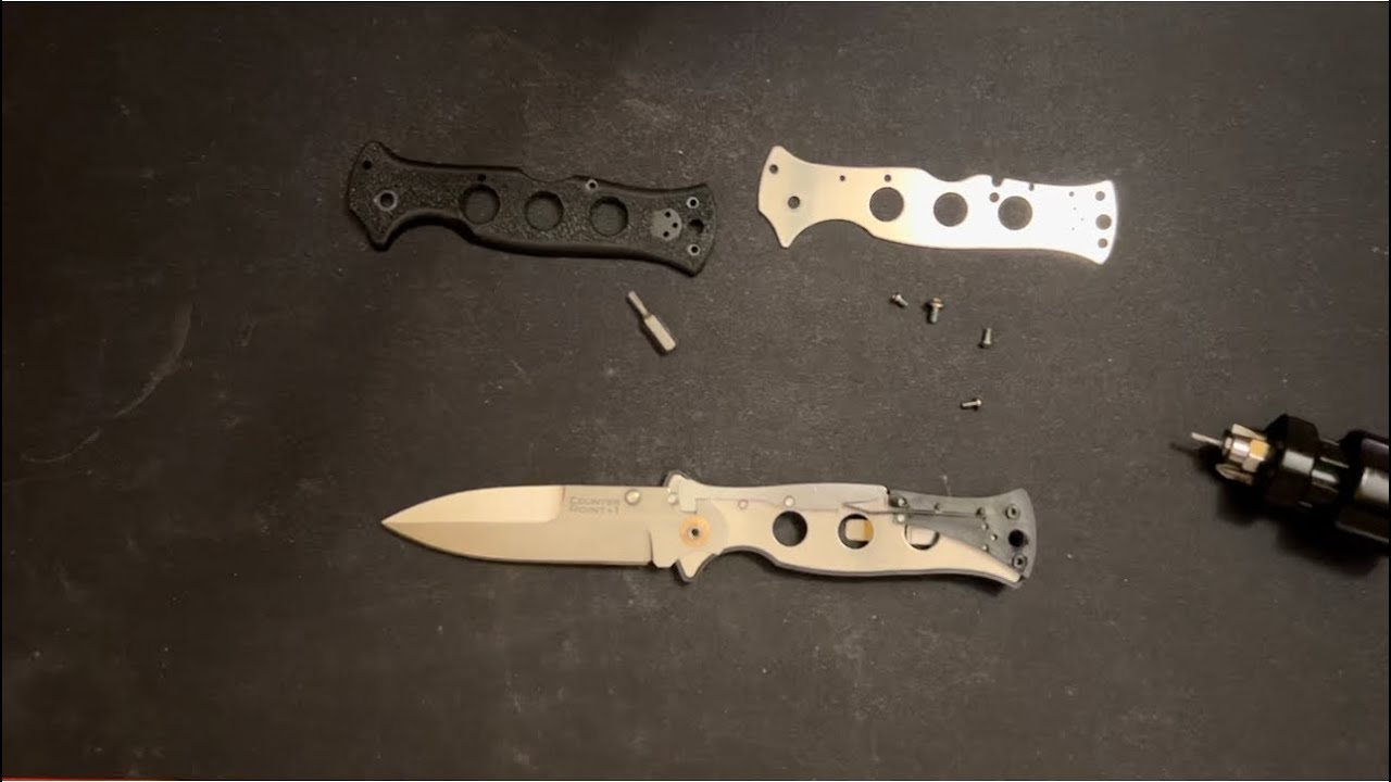 How To Fix Lock Stick On Cold Steel Counter Point 1