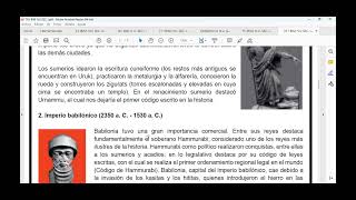 EXAMEN U2: HISTORIA UNIVERSAL SEC.  I