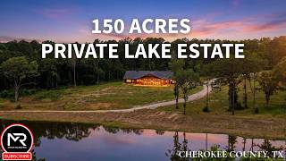 Luxury Ranch in East Texas | 150 Acres, Lake & 6,300+ Sq Ft Home