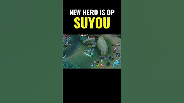 New hero Suyou is Op? #mltalkshow #mlbb #suyou