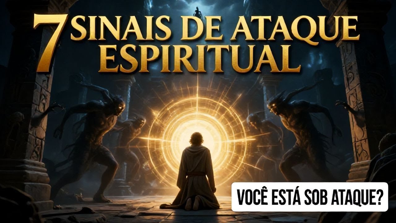⚠️ 7 SINAIS DE QUE VOCÊ ESTÁ SOB ATAQUE ESPIRITUAL (E NÃO SABE) 👁️🛡️ ...