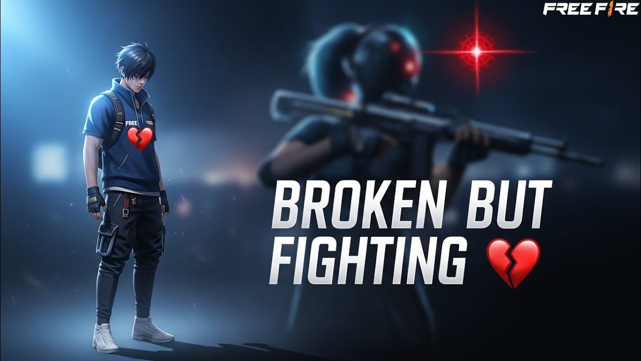 Broken But Still Fighting 💔 Free Fire Emotional Headshot Montage | Sad FF Moments