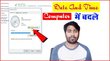 Computer Me Date and Time Kaise Set Kare - How To SET Time And Date In Computer & Laptop ( HINDI )