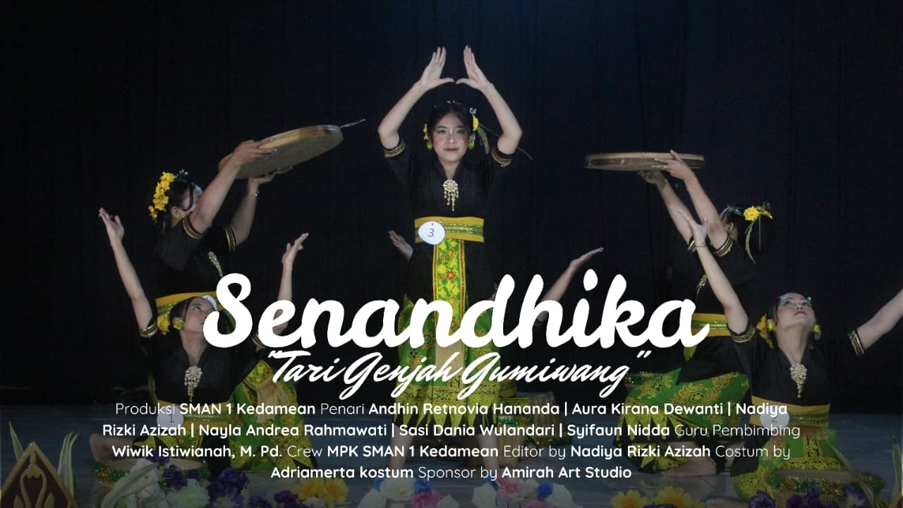 UJIAN PRAKTIK SENI BUDAYA | TARI GENJAH GUMIWANG | XII-3