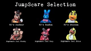 Five Nights at Freddy's FNAF 1-4 Jumpscare Simulator