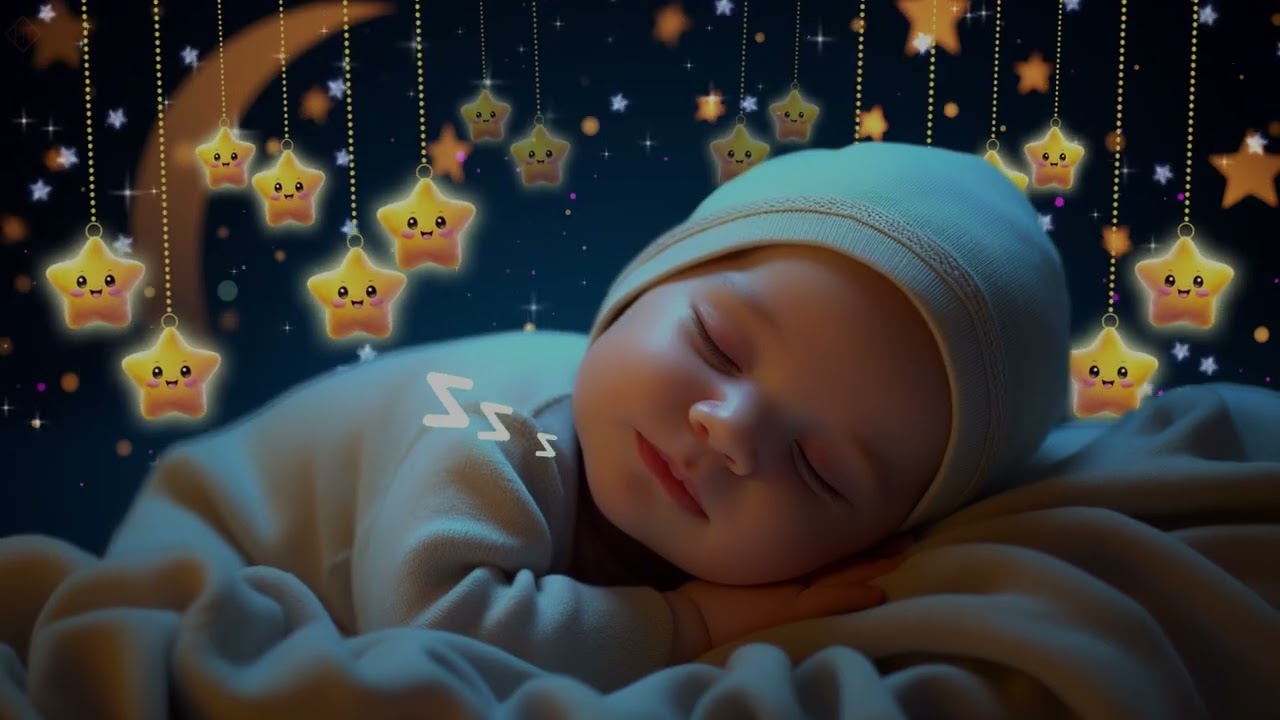 🎵 Sleep Instantly Within 3 Minutes 💤 Baby Sleep Music | Mozart & Brahms Lullaby