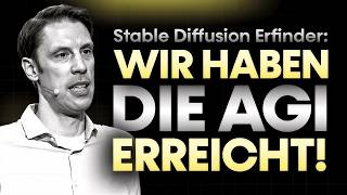 Prof Björn Ommer Wir haben AGI bereits erreicht! Stable Diffusion, KI Agenten Zukunft