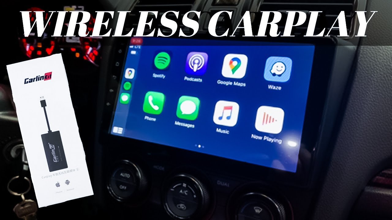 Noble Wireless Carplay Adapter Subaru WRX 2019-2023 / STI 2019