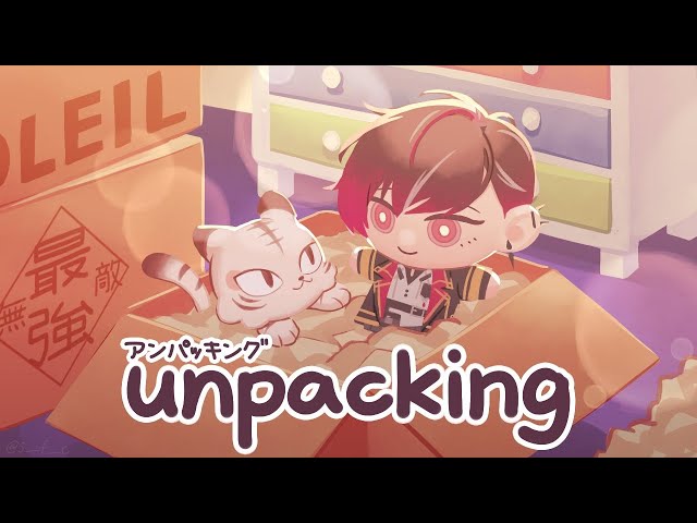 【Unpacking】Finally, a bedroom.【NIJISANJI EN | Ver Vermillion】のサムネイル