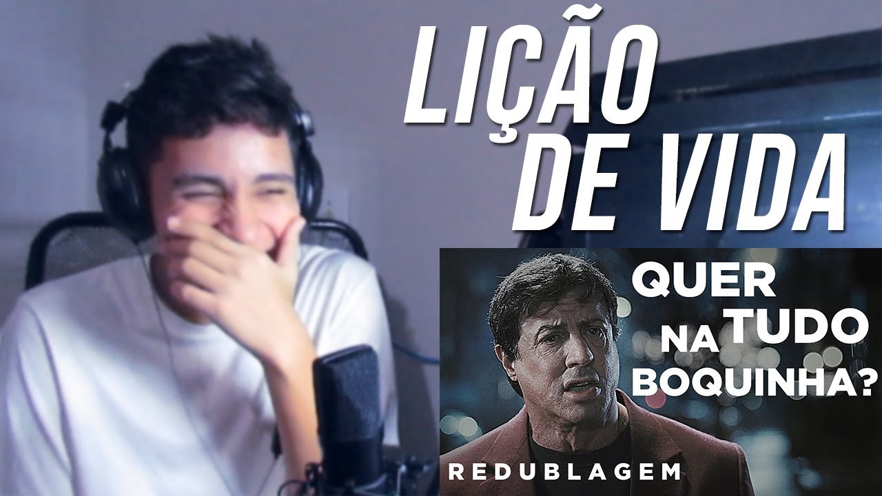 REACT Rocky Indignado (Paródia Redublagem) (Pabollo)