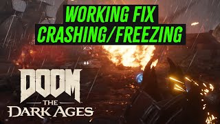 How to FIX Doom The Dark Ages Freezing/Crashing (TESTED)