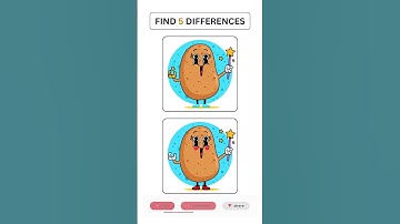 Can You Spot 5 Differences? | Spot the Difference Challenge #shorts