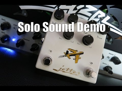 Jetter Jetdrive Dual Overdrive - Solo Sound Demo - YouTube