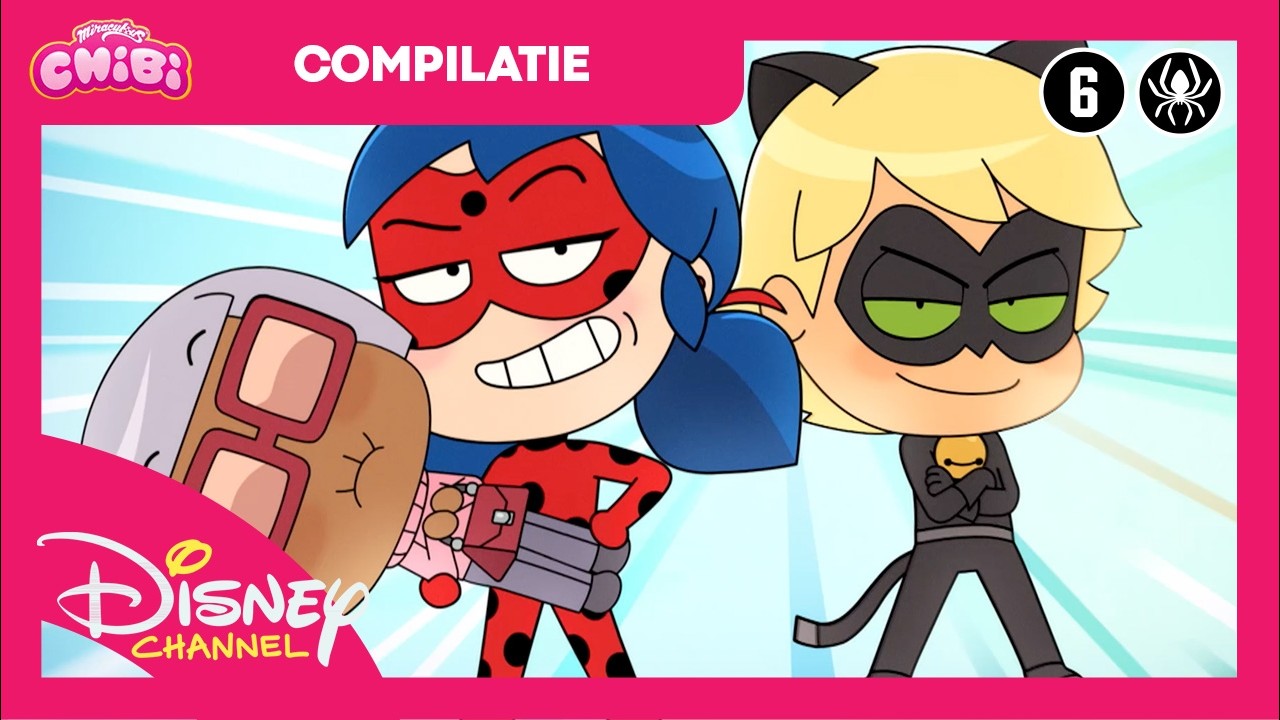 Miraculous: Chibi | De Meest Grappige Avonturen! | Compilatie! | Disney Channel België-Nederland