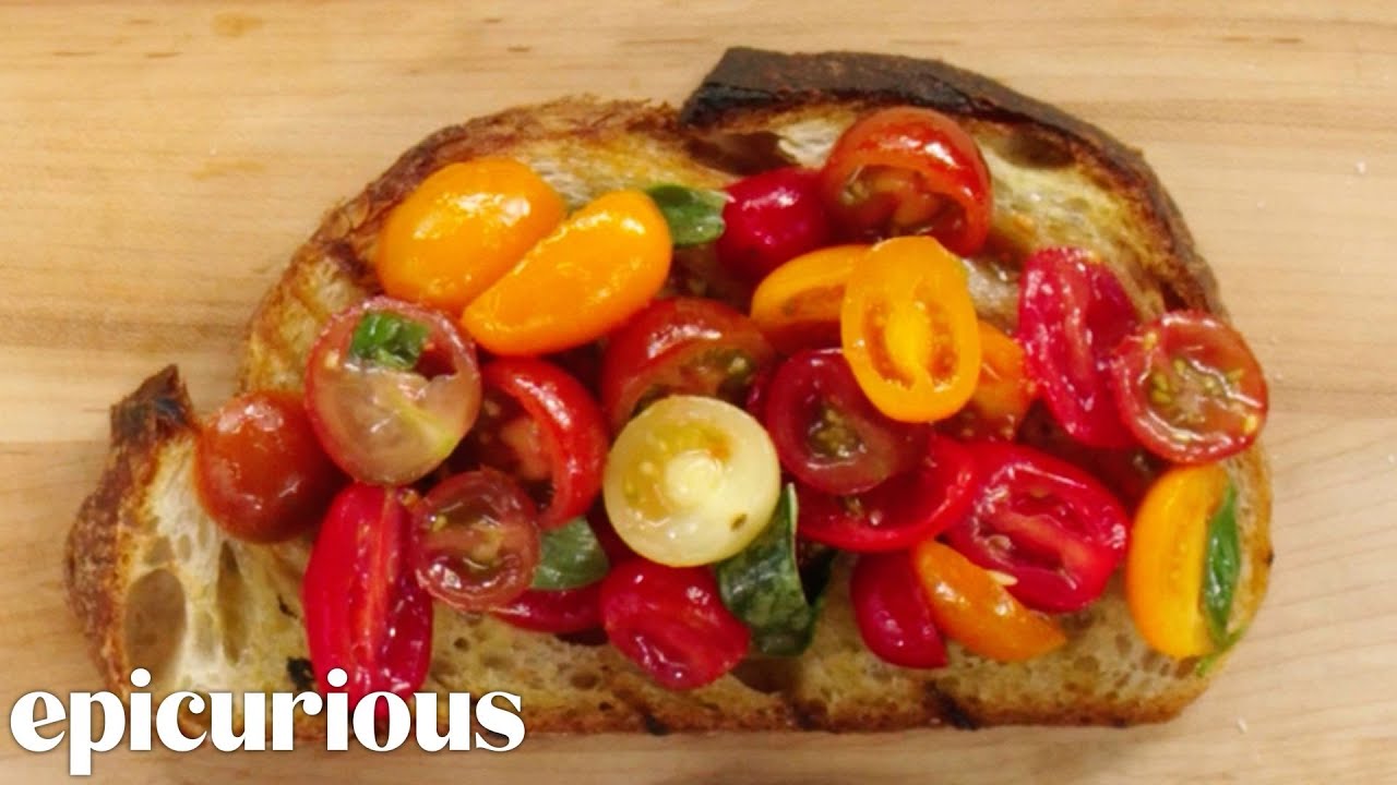The Best Way to Make Bruschetta - YouTube