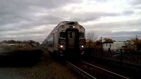 NJ Transit Equipment Move Flys At Bound Brook