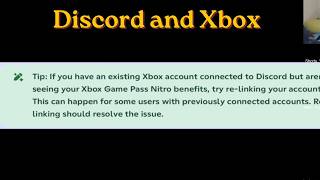 Discord Nitro and Xbox