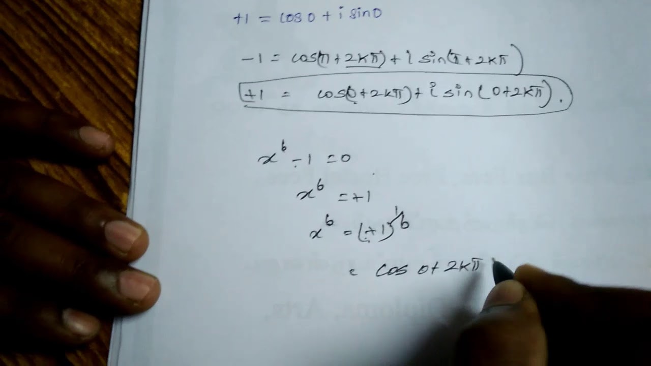 HOW TO SOLVE ROOT OF COMPLEX NUMBER YouTube