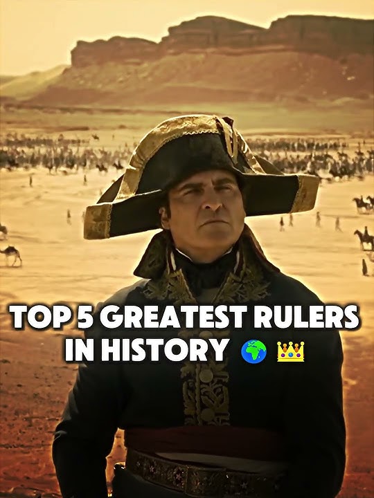 Top 5 Greatest Rulers in History 🌍👑  #shortsfeed #shorts #history