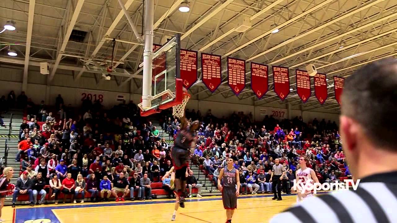 Quentin Goodin DUNK For Taylor County HS at 5th Region Tournament
