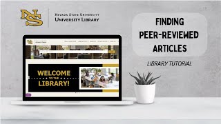 Finding Peer-Reviewed Articles