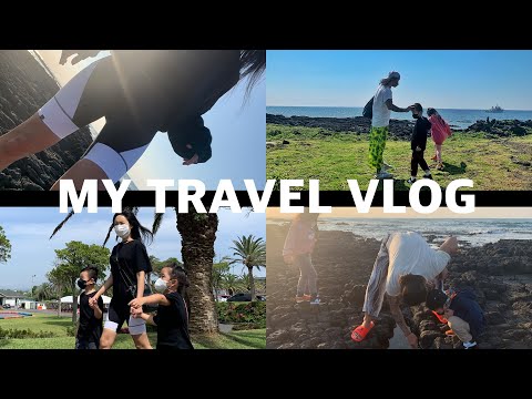 [ VLOG ] 제주여행 브이로그ㅡ아이들과 가볼만한 곳 : 한경해안도로, 뽀로로테마파크, 신창풍차해안, 라온더마파크, 함덕해수욕장, 금능해수욕장 (feat. 비나앤코 힙업레깅스)