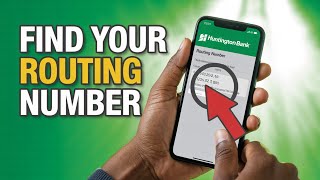 How to Find Huntington Routing Number [Routing]