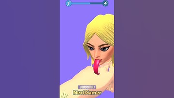 Hand lick runner👅👄Mobile Gameplay By NextGamer (Android,iOS) Level 3 #shorts