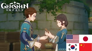 Inayah and Sharif Father and Daughter Moment (All Language) - Genshin Impact (Nilou Story Quest)
