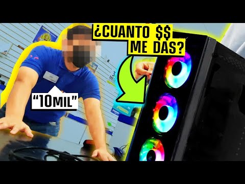 Llevo PC GAMER FALSA a VENDER ¿Cuánto me dieron?