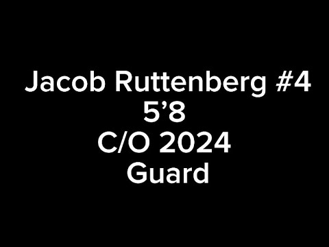 Jacob Ruttenberg C/O 2024 Senior Year Film - YouTube