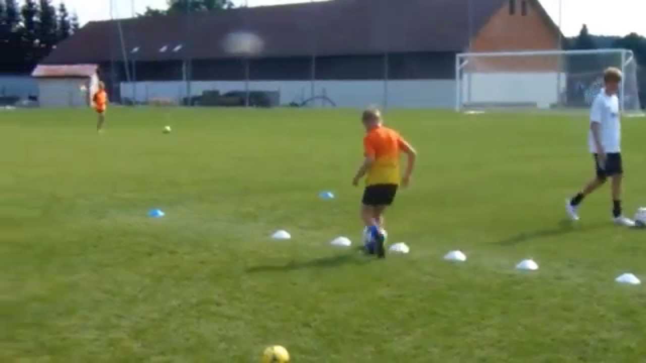 SK Roudnice mladší žáci a přípravka - ukázka tréninku