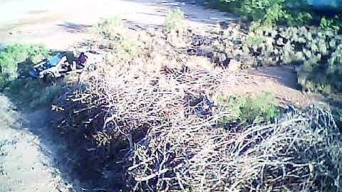 Walkera V400D02 Crash