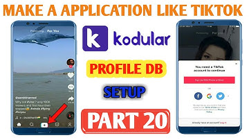 Make a Application Like Tiktok | Part 20 | In Kodular , appybuilder In hindi || Earn 100$ Daily
