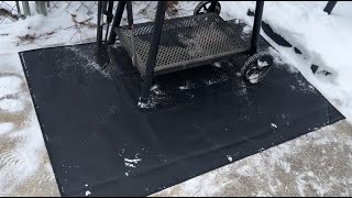 Under Grill Fireproof Mat Protector for Deck, Patio & LawnGeneral