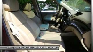 2012 ACURA MDX Milford, CT 14325A Acura Dealer Milford Ct