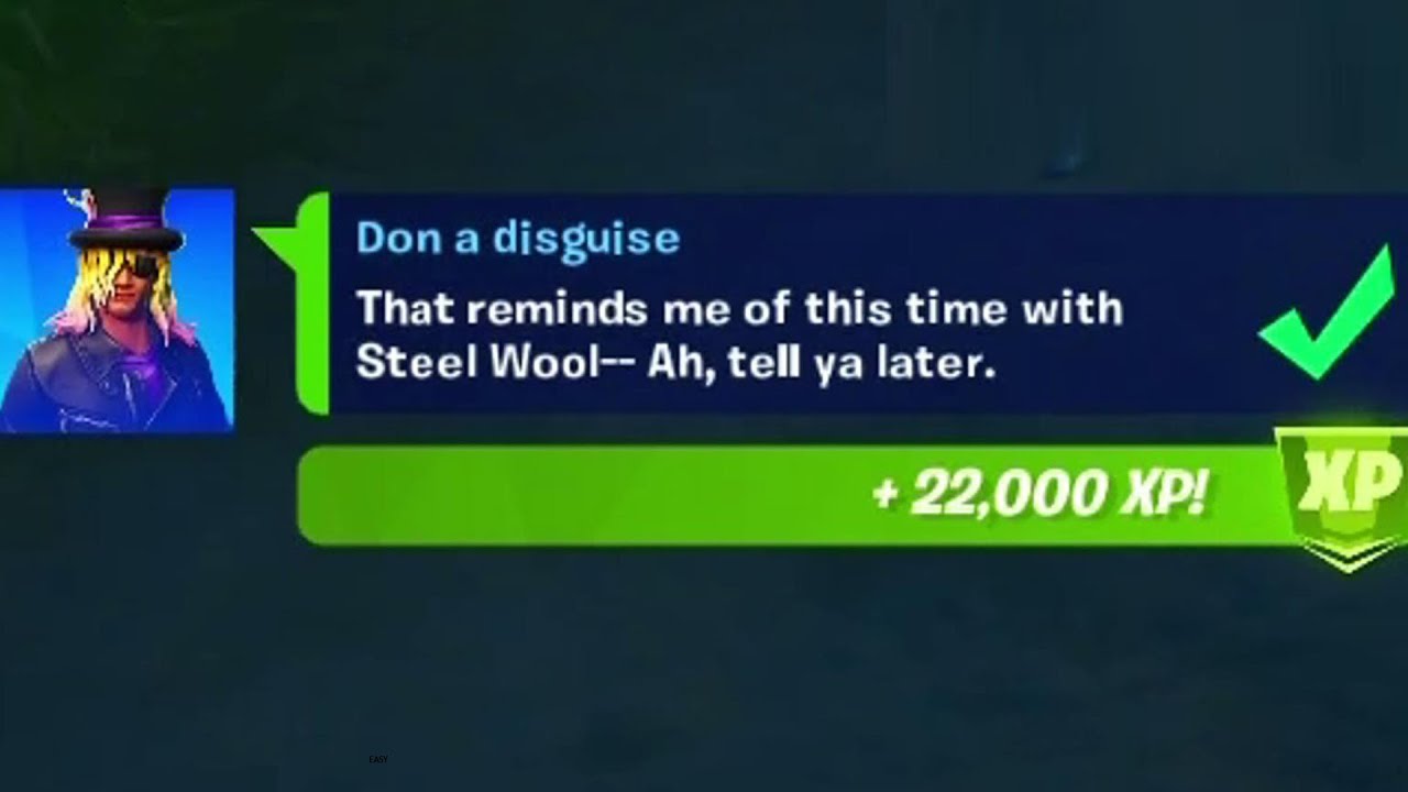 don a disguise Fortnite