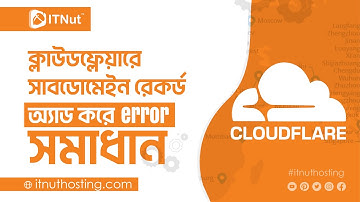 Solve Error by Adding Subdomain Records in Cloudflare