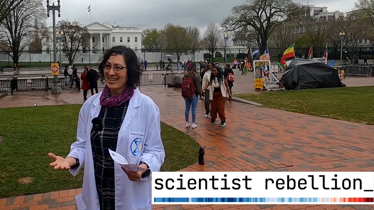 Scientist Rebellion @ White House w/ Rose Abramoff, Honor the Earth, Camp Migizi & Declare Emergency