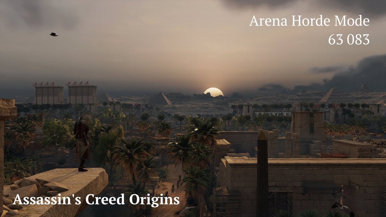 Assassin S Creed Origins Arena Horde Mode Youtube